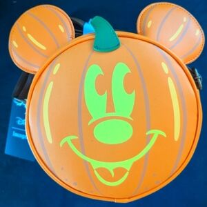 Mickey Pumpkin Loungefly Crossbody Bag